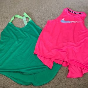 2! Size small Nike tanks